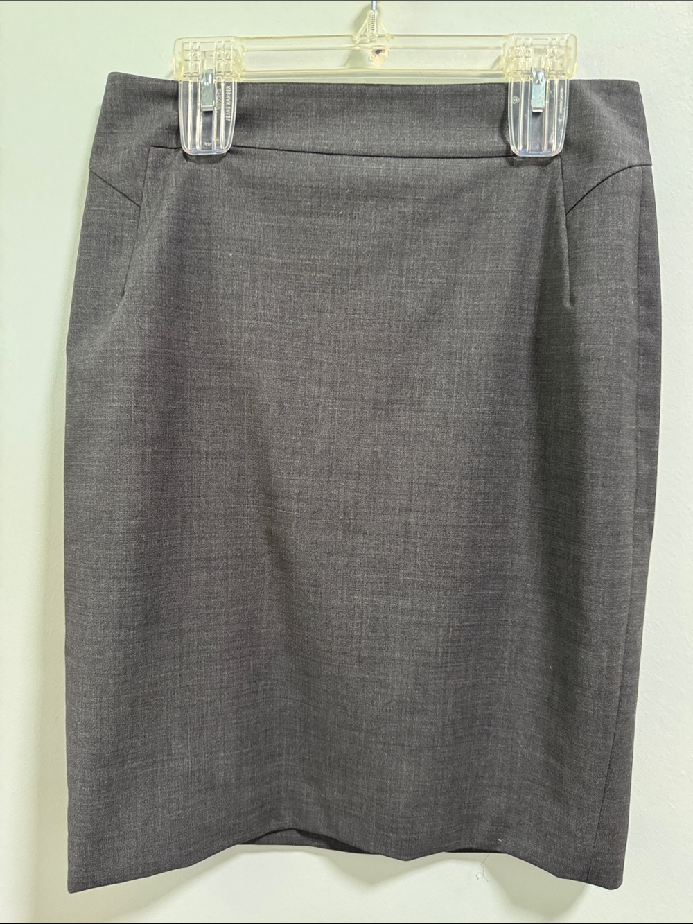 Ann Taylor Charcoal Gray Pencil Skirt NWOT